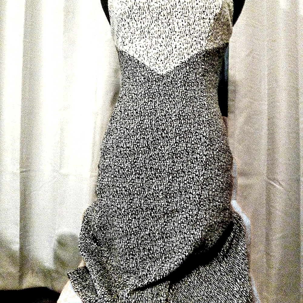 Beautiful WHITE HORSE BLACK MARKET DRESS